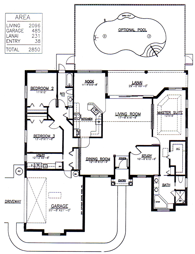 Edgewater II floorplan